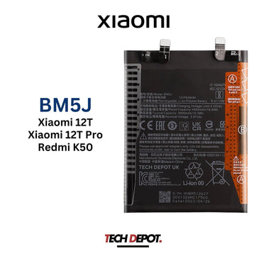 Xiaomi 12T / Xiaomi 12T Pro Replacement Battery BM5J -5000mAh